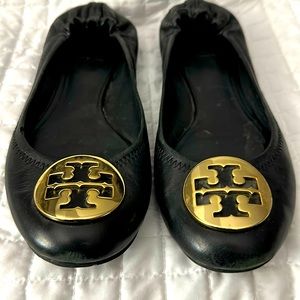 Chic TORY BURCH black flats 8